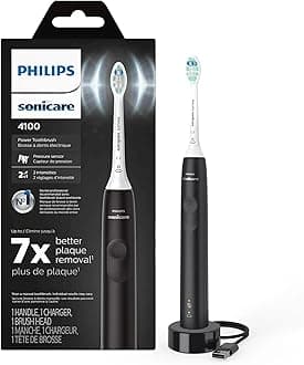 Philips Sonicare HX6817/01 ProtectiveClean 4100 Rechargeable Electric Toothbrush, White (Packaging May Vary)