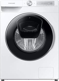 Samsung Series 6 WW90T684DLH/S1 with AddWash™ and Auto Dose Freestanding Washing Machine, 9 kg 1400 rpm, White, A Rated [Energy Class A]