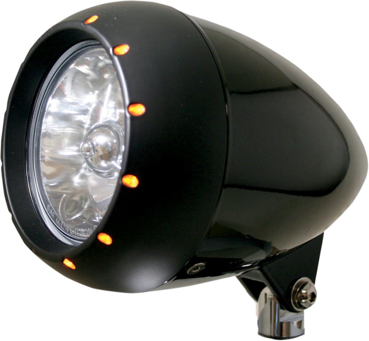 Rivera Primo 5-3/4" Black Alien Headlight 1116-0002