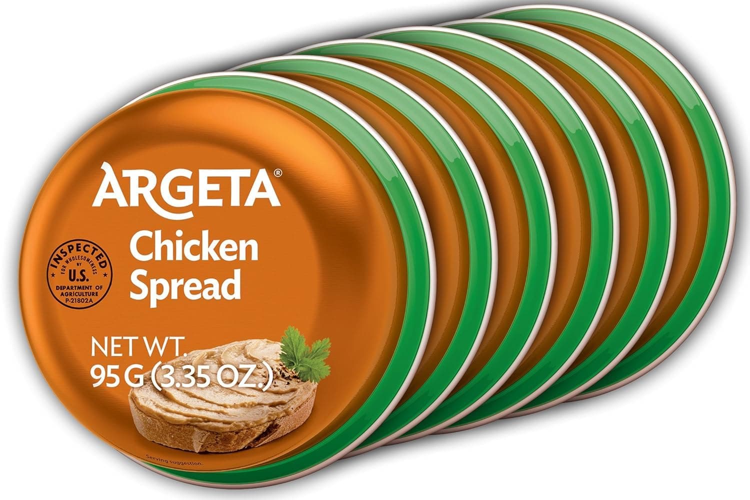 Pate Spread, Chicken, 3.35oz (6 PACK)