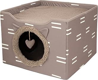 Kitty City Indoor Cat Cube Furniture, Striped