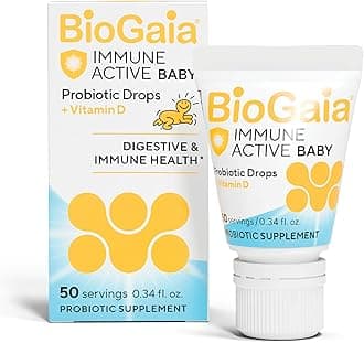 Protectis Immune Active Baby | Probiotic + Vitamin D | Promotes The Development of Healthy Immune & Digestive Systems in Babies & Infants | 50 Day Supply