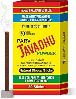 Parag Fragrances Javadhu Dhoop Sticks, Standard