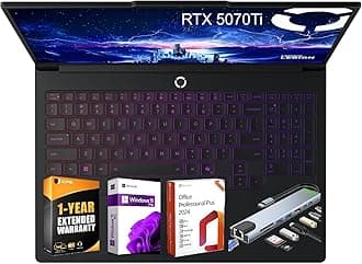 Legion Pro 7i 16" OLED WQXGA 240Hz Gaming Laptop Intel Core Ultra 9 275HX, 64GB RAM 2TB SSD NVIDIA GeForce RTX 5070Ti Eclipse Black, Win 11 Pro, 1-Year Ext Warranty, Microsoft Office, GizPro