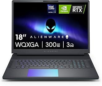 18 Area-51 Gaming Laptop AA18250-18.0" WQXGA 300Hz 3ms Display, Intel Core Ultra 9 275HX, NVIDIA GeForce RTX 5080, 32GB 2x16GB DDR5, 2TB SSD, 2MP FHD IR Camera, Windows 11 Home