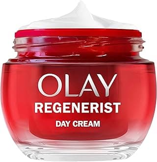 Olay Regenerist Day Face Cream, Anti-Wrinkle + Active Firming Skincare Moisturiser for women, Anti-Ageing Niacinamide and Peptides, Renews, Firms and Hydrates, Non-greasy 50ml