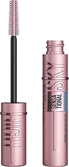 Lash Sensational Sky High Waterproof Mascara Makeup, Volumizing, Lengthening, Defining, Curling, Multiplying, Buildable Formula, Very Black, 1 Count