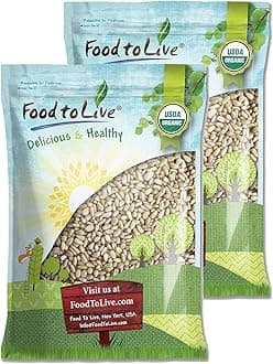 Organic Pine Nuts, 18 Pounds – Non-GMO, Whole Raw Pignolias, Unsalted, No Shell, Vegan, Kosher, Bulk Snack. Rich in Vitamin E, Protein. Great for Pesto, Salads, Homemade Desserts