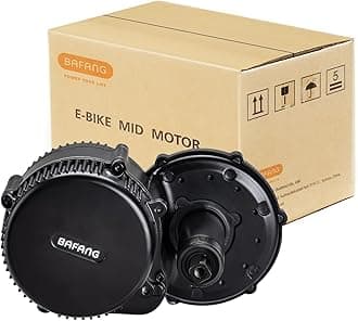 36V 500W Mid Drive Motor, UART Version BBS01B BBS02B BBSHD DIY Electric Bike Conversion for 68mm Bottom Bracket(Only Single Motor, No Other Accessories)