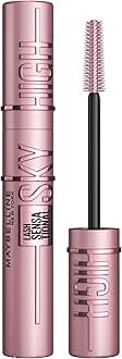 Maybelline New York Lash Sensational Sky High Mascara, Volumising & Lengthening Mascara, Washable Flake-Free Formula Infused with Bamboo Extract & Fibres, 7 ml, Shade: Brown