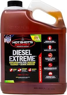 Hot Shot's Secret Diesel Extreme 1 Gallon, Concentrated Fuel System Cleaner, Diesel Fuel Additive, Injector Cleaner - Increases MPG & Restores Engine Performance