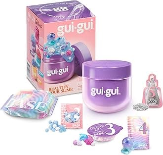 Gui Gui Single Pack, Fun & Creative DIY, Personalize Your Slime, Includes Slimy With Decorative Embellishments, Sensory Play, Craft Your Own Unique Creations