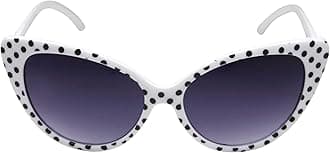 Polka Dot Cateye Mod Cute Sunglasses