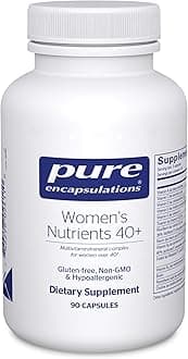 Women's Nutrients 40+ - Multivitamin for Women Over 40 to Support Urinary Tract Health, Breast Cell Health & Eye Integrity* - with Vitamin C, E & A - 90 Capsules