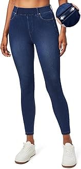 IUGA High Waist Yoga Pants with Pockets, Tummy Control, Workout Pants for Women 4 Way Stretch Yoga Leggings with Pockets