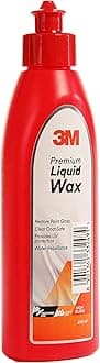 Premium Liquid Wax, Restores Car Paint Gloss and Lustre, Water Repellent, UV Protection (200ml, Pack of 1)
