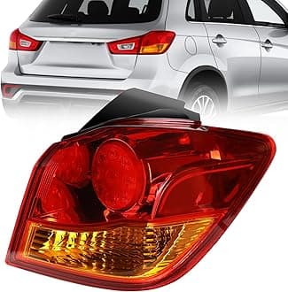 KAKSEY Brake Tail Light Rear Lamp Assembly Compatible with Mitsubishi Outlander Sport 2011-2019 ASX RVR (Right Passenger Side)
