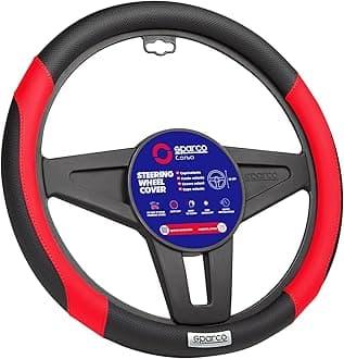 SPC1113RS COPRIVOLANTE C1113 Nero/Rosso Universale Auto
