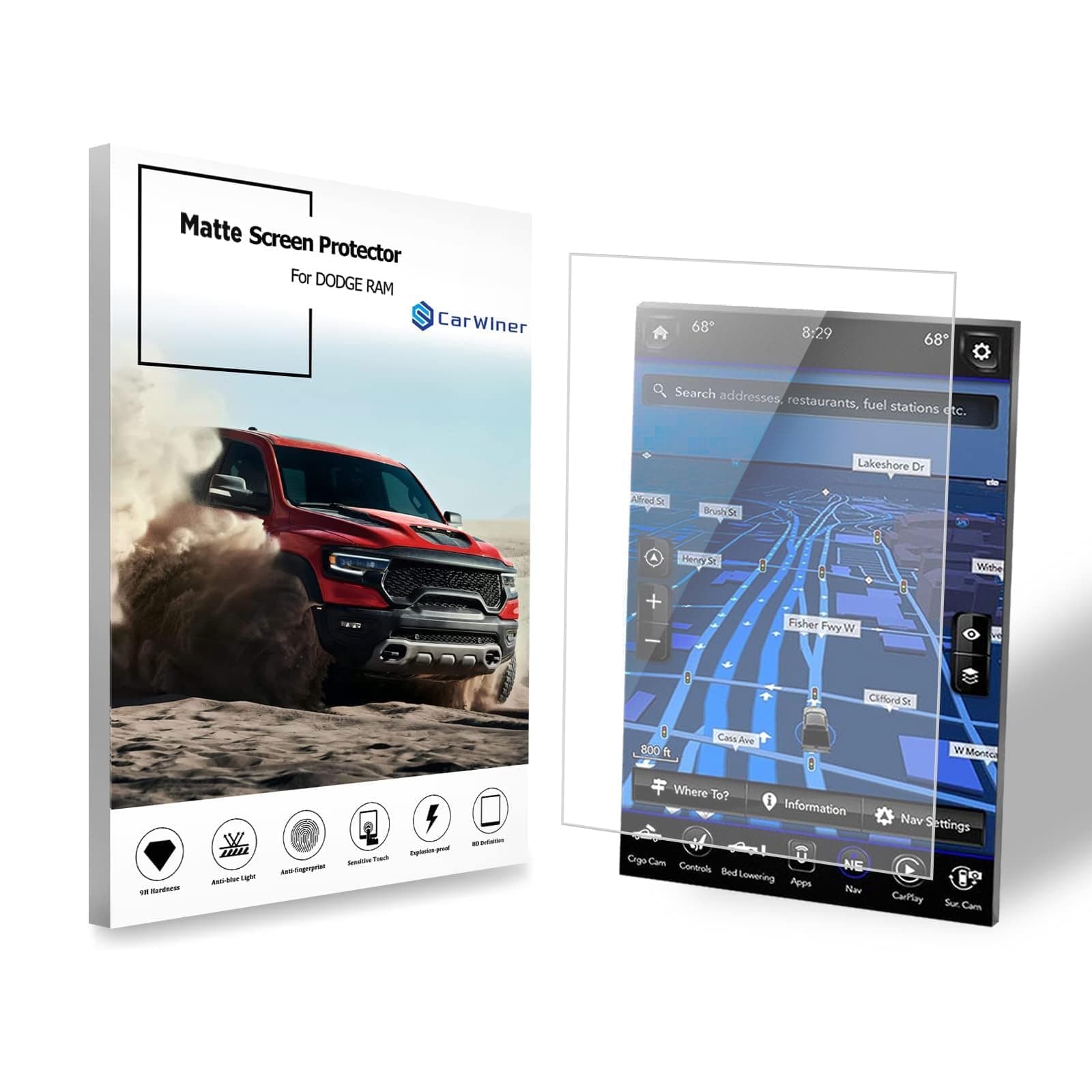 Carwiner Screen Protector-Matte