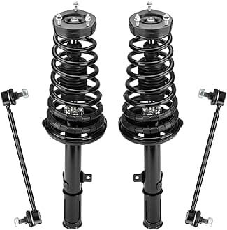 Rear Strut Assembly & Sway Bar Links for 2002-2003 Lexus ES300 Toyota Camry, Shock Absorbers Replace 171493 171492 4PCS