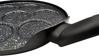Korkmaz Nora Non-Stick Pancake Maker Pans 26cm | Granite Coated Pan Cake Maker Griddle with 7 Mould | KA2906