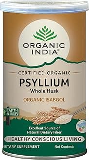 Organic India - 3 X Whole Husk Psyllium (Isabgol) - 100g