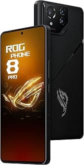 ASUS ROG Phone 8 Pro, Qualcomm Snapdragon 8 Gen 3, SM8650, 6.78" FHD+ (2400x1080) 165Hz, 16GB RAM, 512GB Storage, Android 14, 50MP Gimbal Camera, 5500mAh, Dual Sim, Black, UK