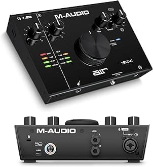 M-Audio Air 192|4 — 2-In/2-Out USb Audio Interface With Recording Software From Protools & Ableton Live, PlUS Studio-Grade Fx Virtual Instruments