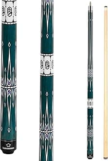 HomeSeason Pool Cue Stick 57" Billiard Cue Sticks Professional Low Deflection Pool Sticks