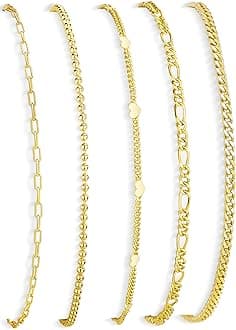 Pearl Bracelets for Women, 925 Sterlling Silver Adjustable Waterproof Bracelets Set, Simple Heart Link, Dainty 6mm Pearl Bracelets, Layered Multilayer Bracelets, Jewelry Gifts for Women