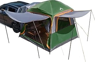 uniHimal SUV Tent for Camping,Waterproof PU2000mm, Fits 5-8 People,Spacious Double Layer Design, Includes Rainfly & Storage Bag, 8FT L x 8FT W x 7.2FT H | for Camping, Waterproof PU2000mm, Includes Rainfly, Storage Bag