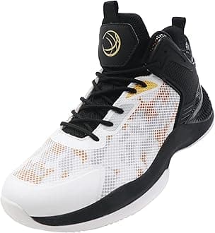 Mens Basketball Shoes High Upper Breathable Sports Shoes Anti Slip