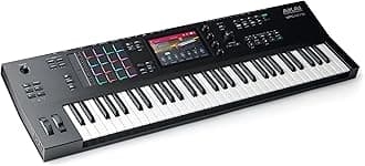 Akai Professional MPC Key 61 - Standalone Music Production Synthesizer Keyboard with Touch Screen, 16 Drum Pads, 20+ Sound Engines, Semi Weighted Keys, and Native Instruments Integration