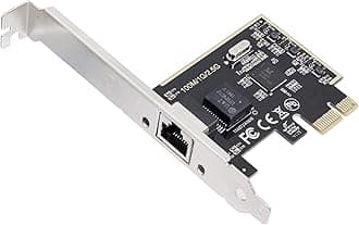2.5 Gigabit Ethernet PCI Express PCI-E Network Interface Card 10/100/1000/25000 Mbps RJ45 LAN SI-PEX24059