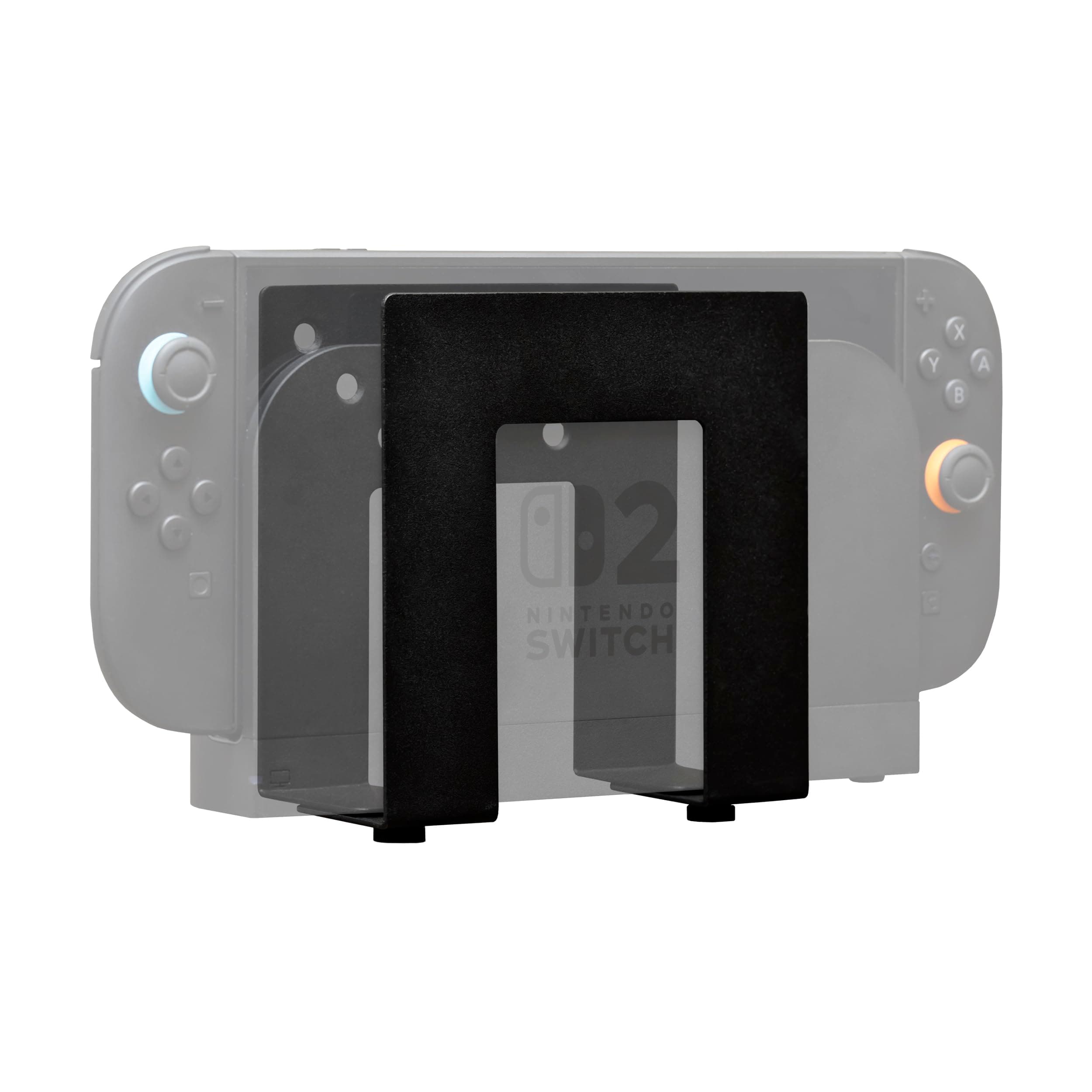 HIDEit Mounts Uni-SW - Nintendo Switch 2 Wall Mount – American Company - Quality Steel Holder for Switch 2 Console & Deck - Universal VESA Compatible Modem, Router & Cable Box