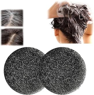 Gray Hair Reverse Bar Soap(2 pieces)，Black Soap for Grey Hair, Grey Reverse Shampoo Bar,Anti Gray Hair Soap Bar