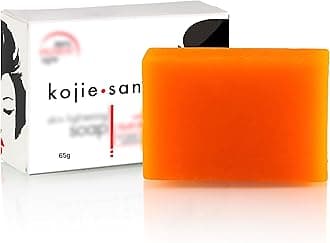 Kojie San Face & Body Bath Soap - Safe & Natural Soap for Men and Women for Glowing, Hydrated, and Beautifully Fresh Skin (65 gram Bar)