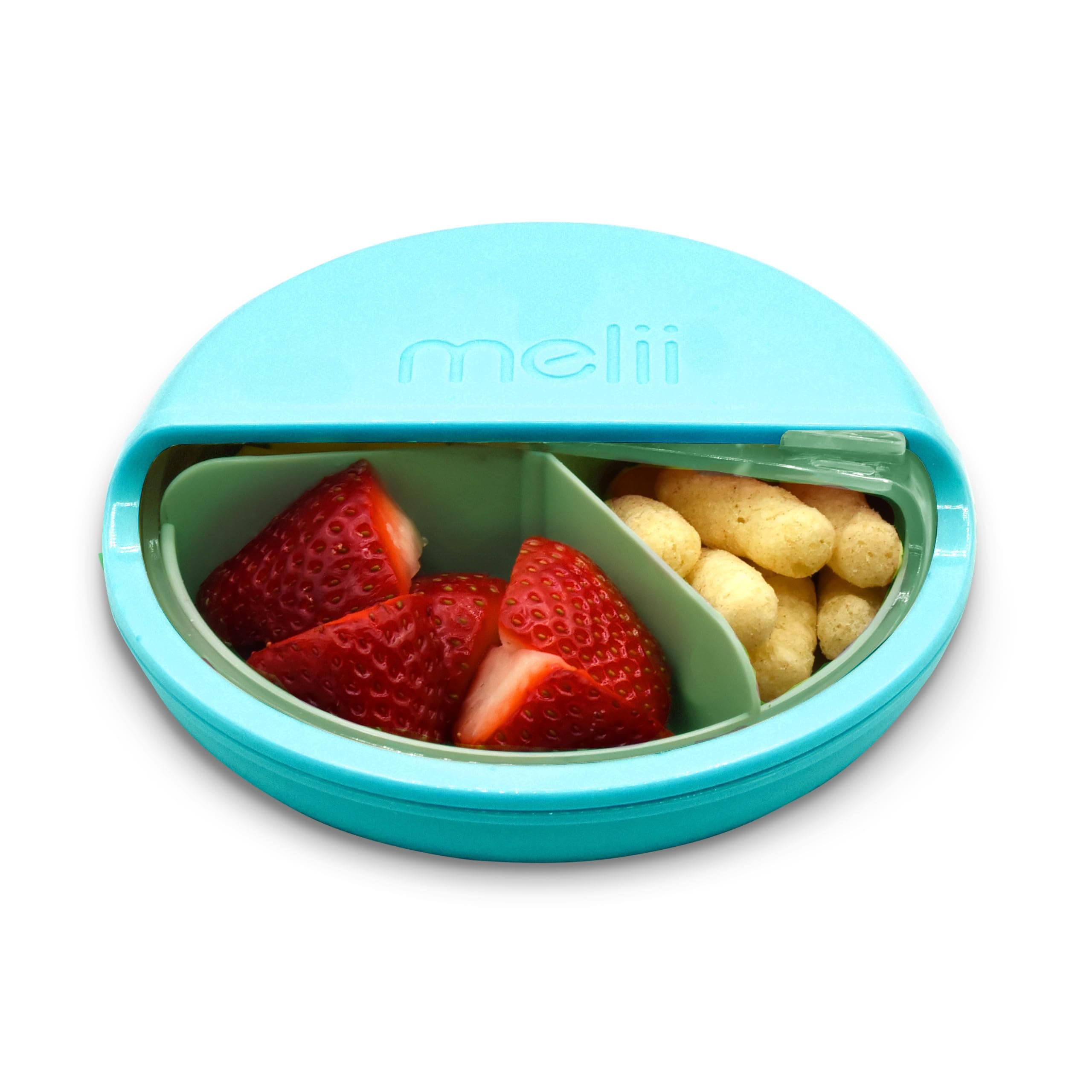 melii Spin Snack Container (Blue)