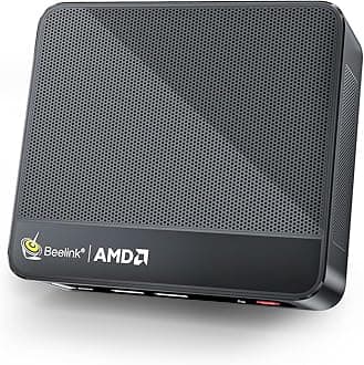 Beelink Mini PC, AMD Ryzen 5 5500U(7nm, 6C/12T) up to 4.0GHz, Mini Gaming Computer 16GB DDR4 RAM 500GB NVME SSD, Micro PC 4K@60Hz Dual Display/WiFi6/BT5.2/Office/Home/HTPC/W-11 Pro