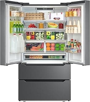 22.5 Cu.Ft Counter Depth French Door Refrigerator