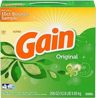 Gain Ultra Powder Laundry Detergent, Original (206 oz., 180 loads)