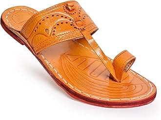 Men's Kolhapuri chappals Leather hardcrafted Stylish,Ethinicwear & Dailywear Designed with Excellence 100% Comfortable.