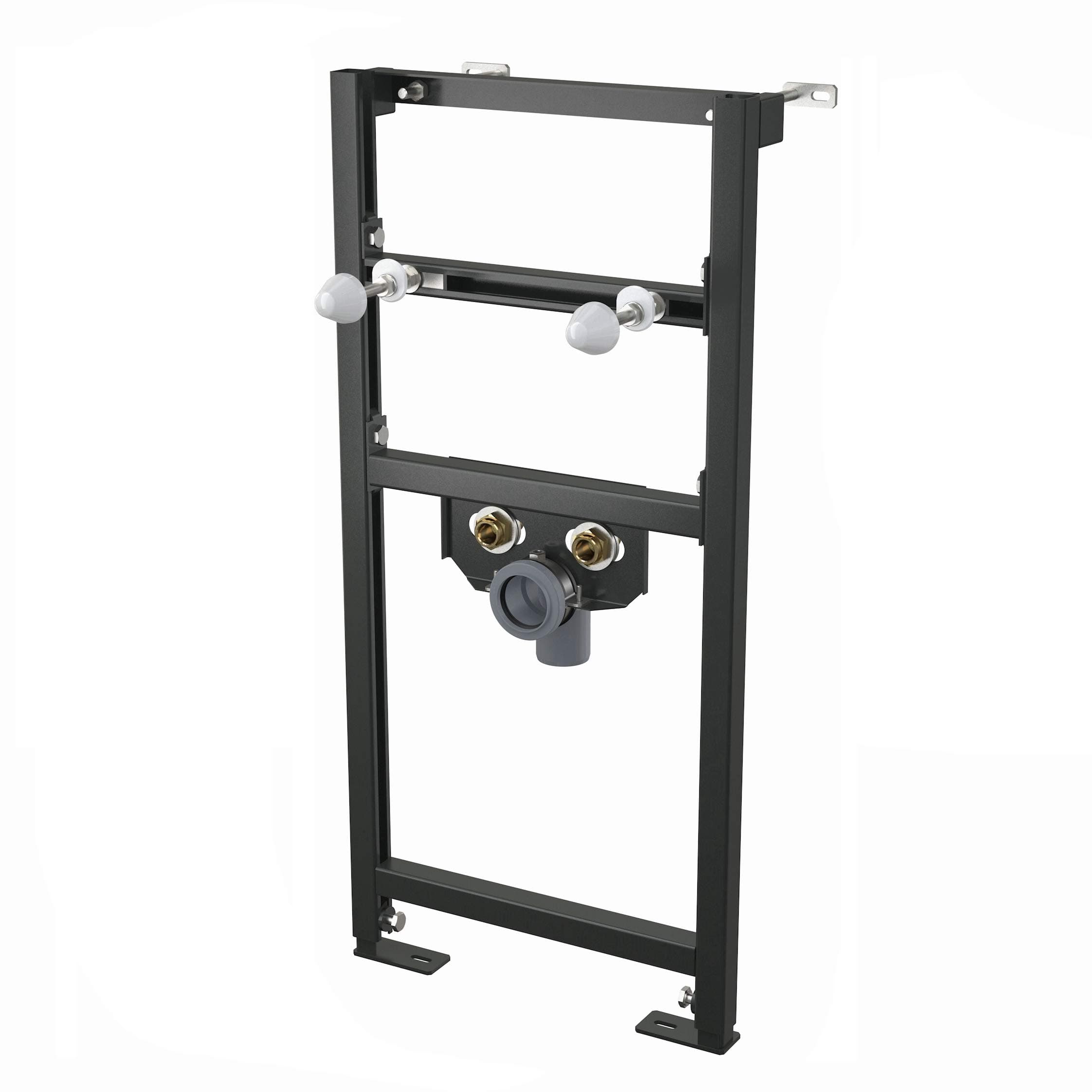 AlcaPlast A104 washbasin mounting element for wall mounting, installation height: 85 cm.