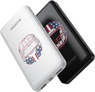 2-Pack 10000mAh Portable Charger, Ultra Slim Power Bank, 15W USB-C Fast Charging Battery Pack, Power Bank for iPhone 15/14/13/12, Galaxy S24/23/22/21, Pixel Heated Vest and etc