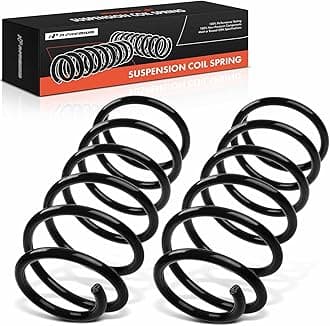 A-Premium 2Pcs Front Suspension Coil Spring Set Compatible with Ford Mustang 2005 2006 2007 2008 2009 2010, Driver and Passenger Side, Replace# 5R3Z5310A, 5R3Z5310F