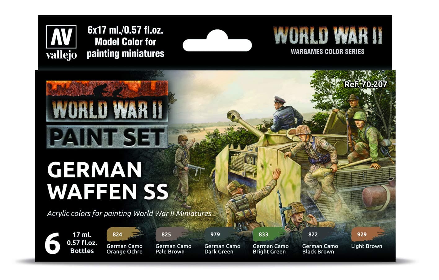 German Waffen SS Paint Set