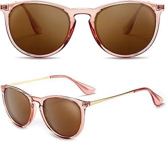 Vintage Round Sunglasses for Women Classic Retro Designer Style
