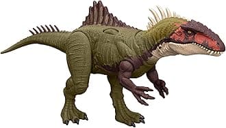 Mattel Jurassic World (Jurassic World) Battle Action! Roaring Becklespinax Children's Figure Dinosaur Toy Total Length: Approx. 17.1 inches (43.4 cm) Ages 4 and Up Green HXF52