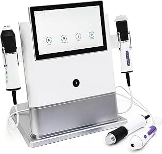 Elitzia Professional 4 in 1 Oxygenating Bubble Facial Machine with Skin Analysis Detection CO2 Nano Bubbles for Skin Revitalization RF Anti-Aging & Deep Cleansing Moisturizing SPA Salon Use ETL11