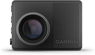 Dash Cam 47, 1080p HD Video, 140-degree Field of View, Voice Controlled, Pocket Size Dash Camera, Automatic Recording, Incident Detection with GPS, Dual USB charger included
